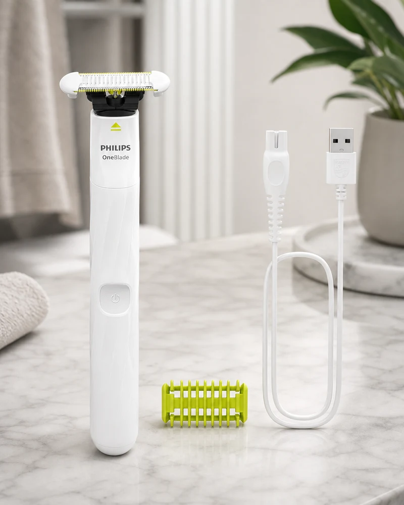 Aparador de Pelos Íntimo Philips OneBlade Intimate QP1924/10