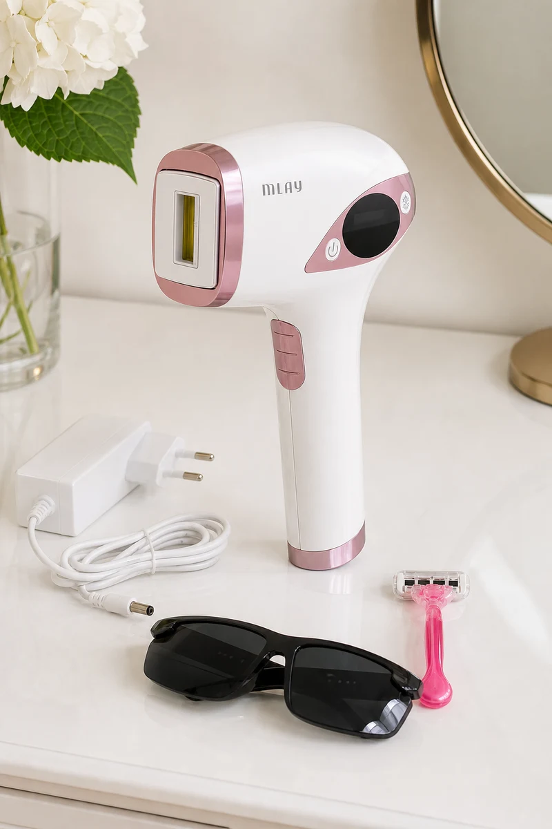 Depilador de Luz Pulsada MLAY T4 com Resfriamento