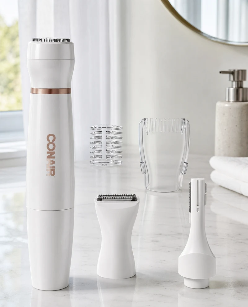 Depilador e Aparador Facial e Corporal Conair All-In-One
