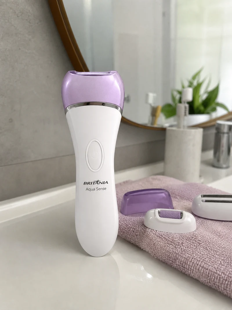Depilador Elétrico Britânia Aqua Sense BDP02RX Bivolt