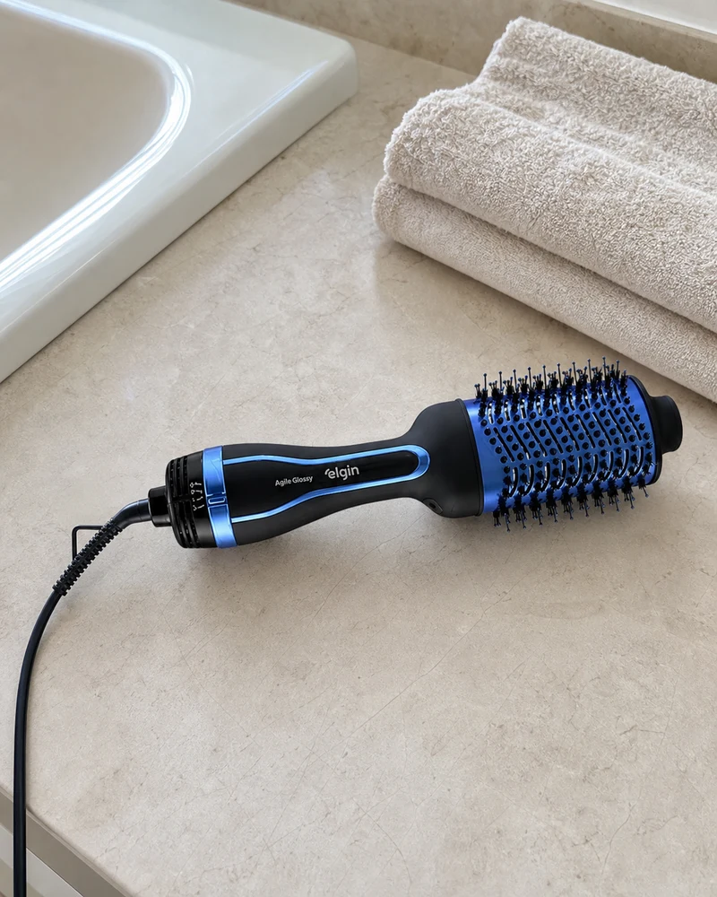 Escova Secadora Elgin Agile Glossy 1300W Bivolt