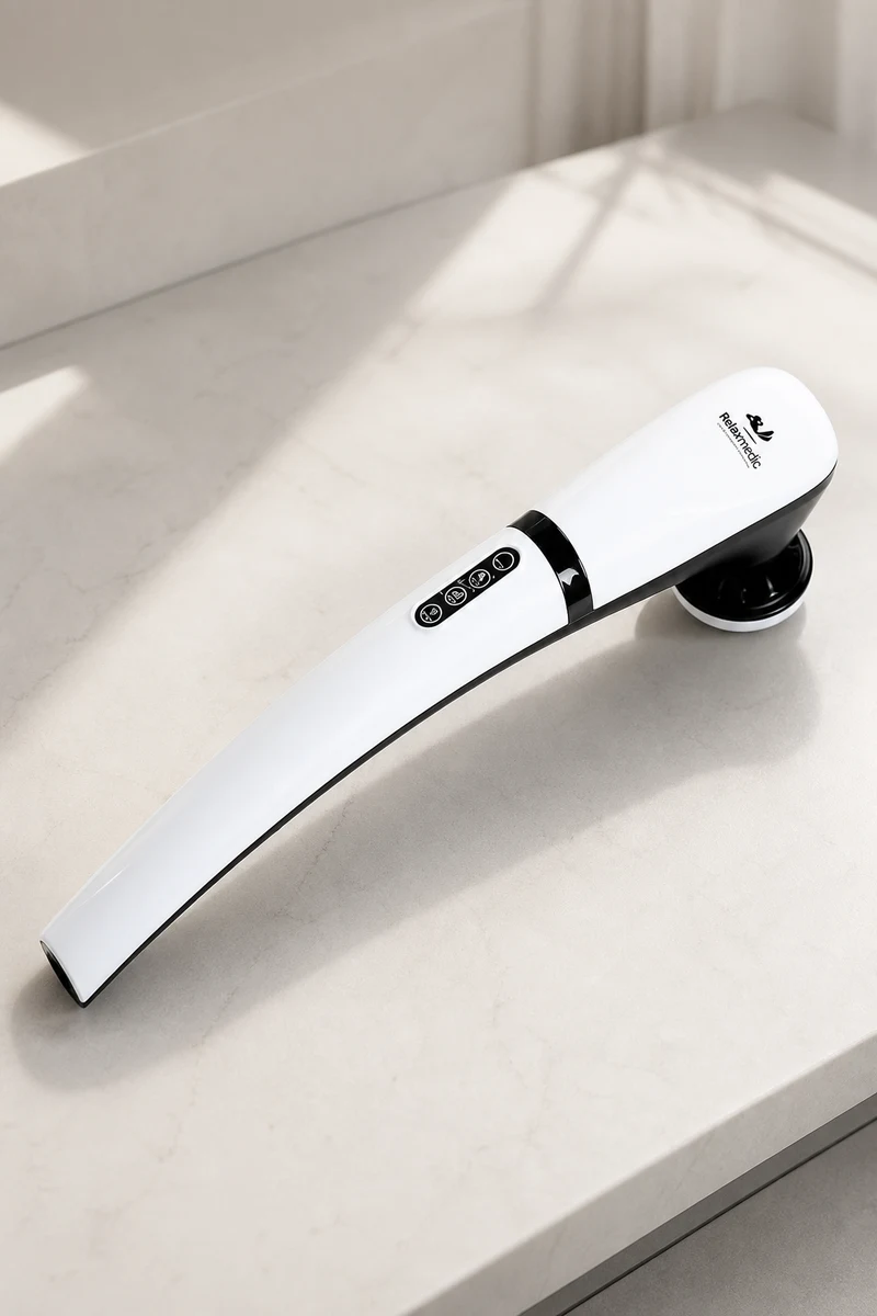 Massageador Corporal Relaxmedic Body Therapy com Aquecimento e 7 Acessórios 220V