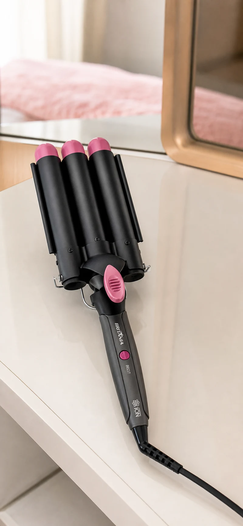 Modelador Triondas Britânia BECE17 Íon Tourmaline 190W Bivolt