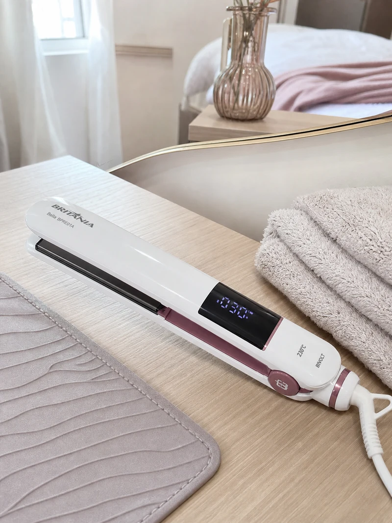 Prancha Britânia Bella BPRE01A Ion Tourmaline 230°C Bivolt