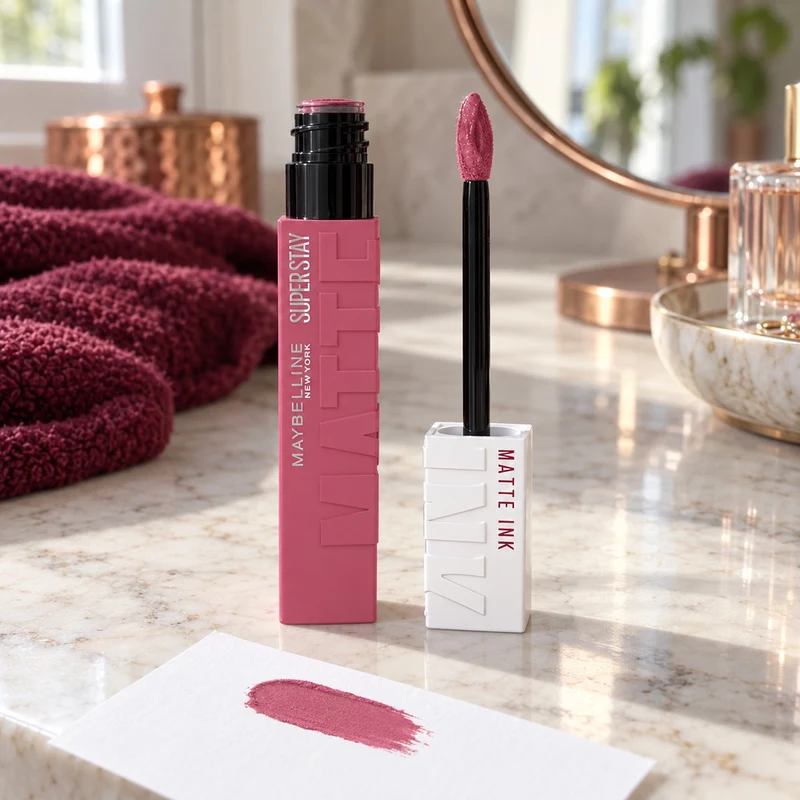 Batom Líquido Maybelline SuperStay Matte Ink cor 15 Lover